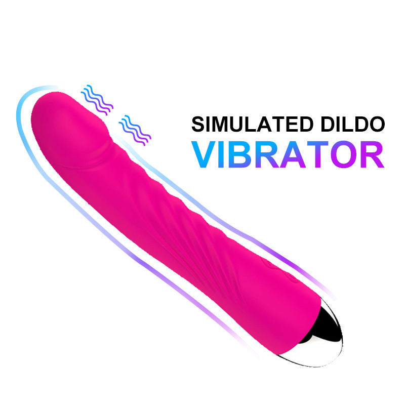 Female AV10 frequency vibrator simulation penis masturbation massage stick