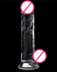 LOVETOY Women's Crystal Transparent Dildo Adult Female Masturbator