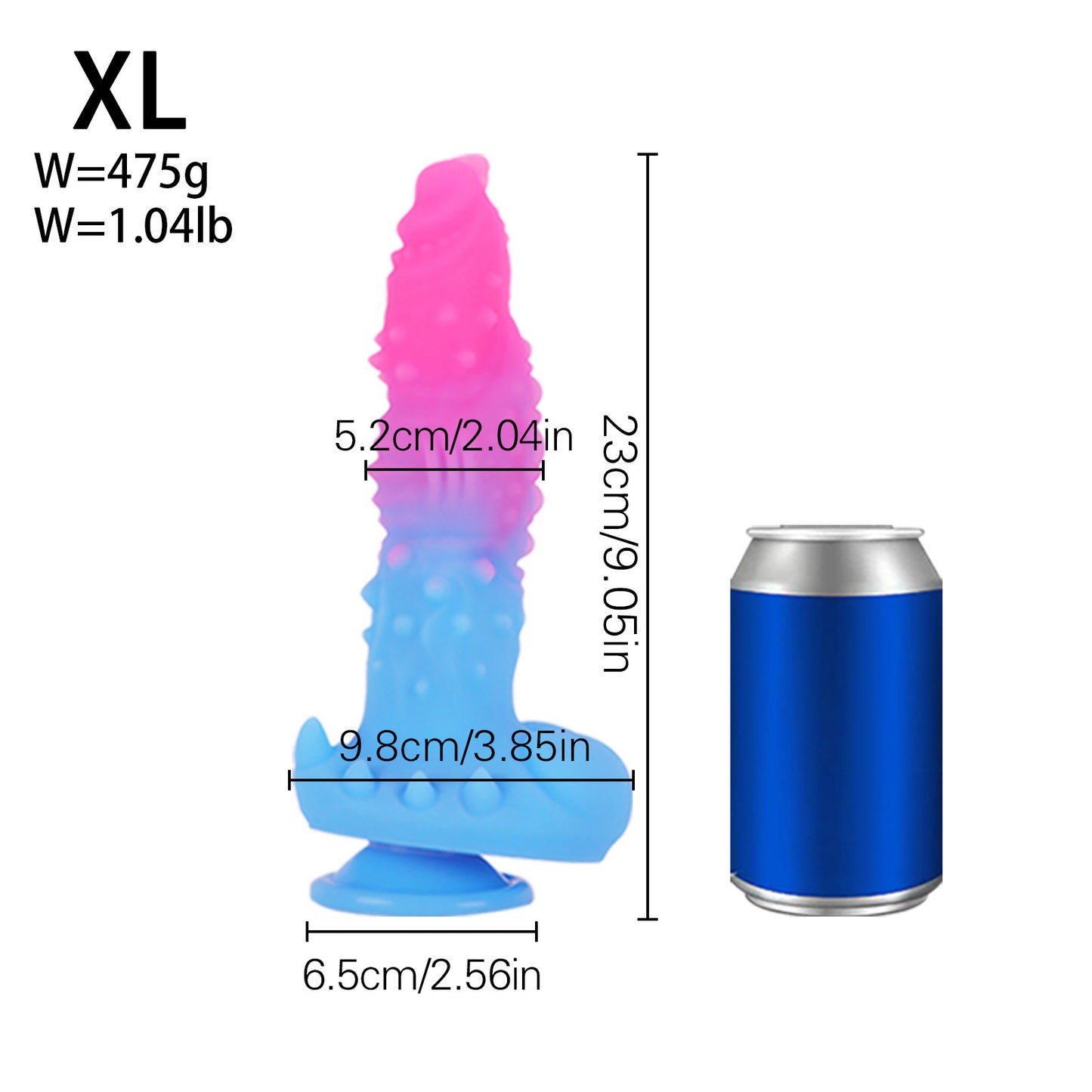 Special-shaped platinum silicone dildo female suction cup masturbator