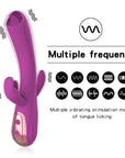 G Spot Vibrator Dual Motor Clit Sucking Vibrator