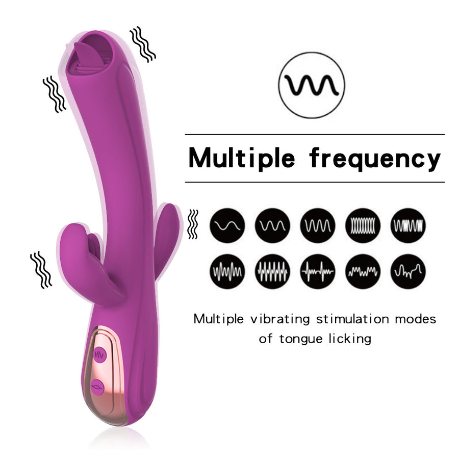 G Spot Vibrator Dual Motor Clit Sucking Vibrator