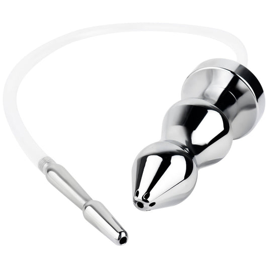 FRRK stainless steel whip prostate massager anal plug adult sex toy