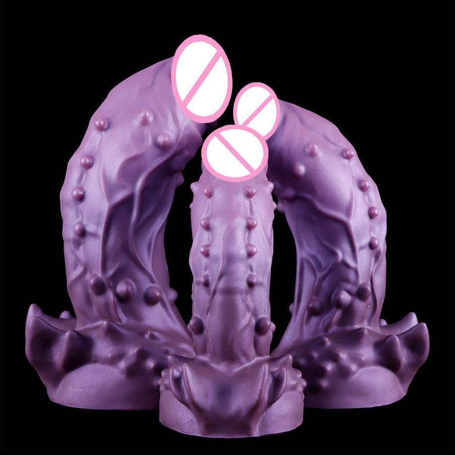 Brutal Cock Shaped Penis Silicone Dildo Female Sex Toy