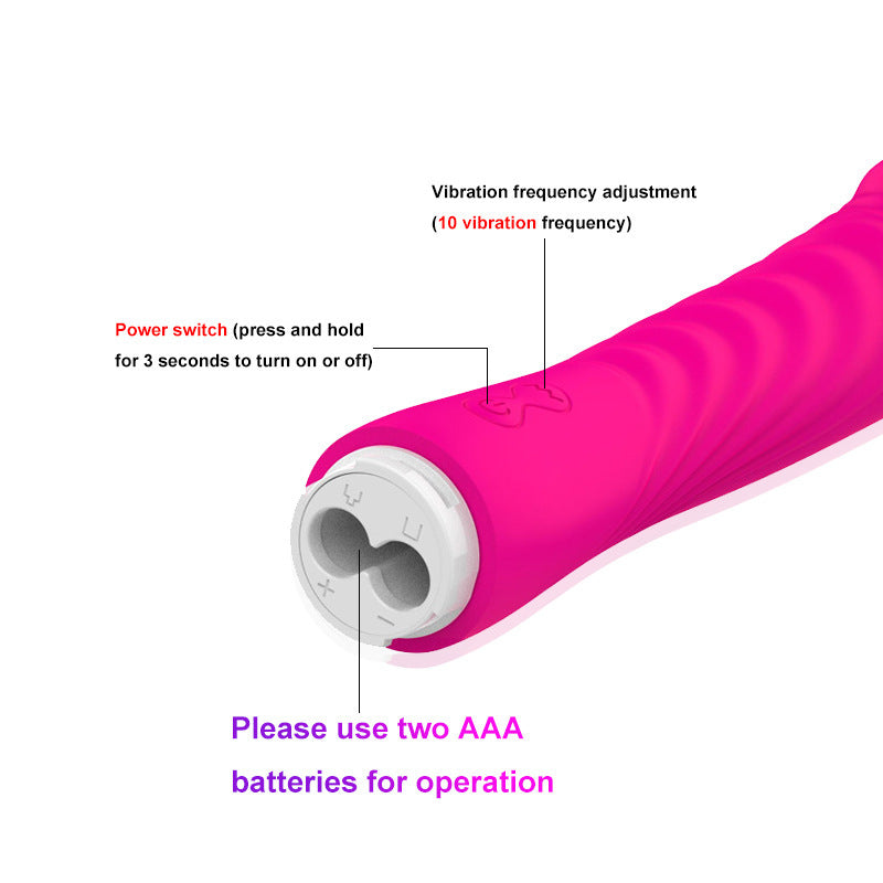 Female AV10 frequency vibrator simulation penis masturbation massage stick