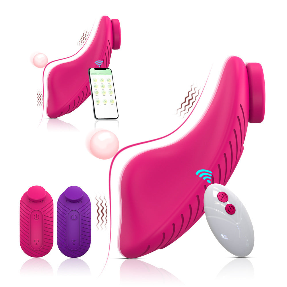 Women's APP Remote Control Wearable Vibrator Flirting Vibration Massager Couple Sex Toy