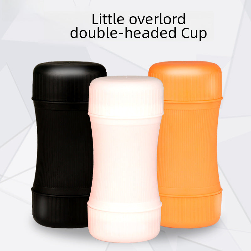 Private dream male masturbator toy double head oral sex masturbation cup sex toy