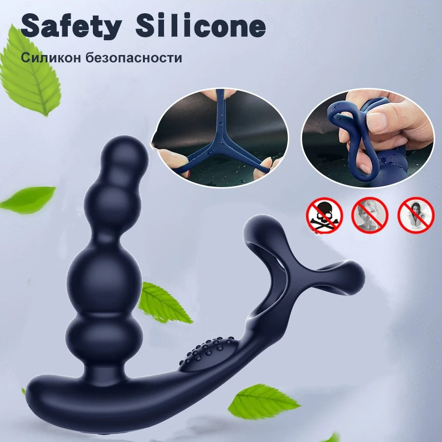 AliExpress Hailong prostate massager male masturbator anal plug trainer
