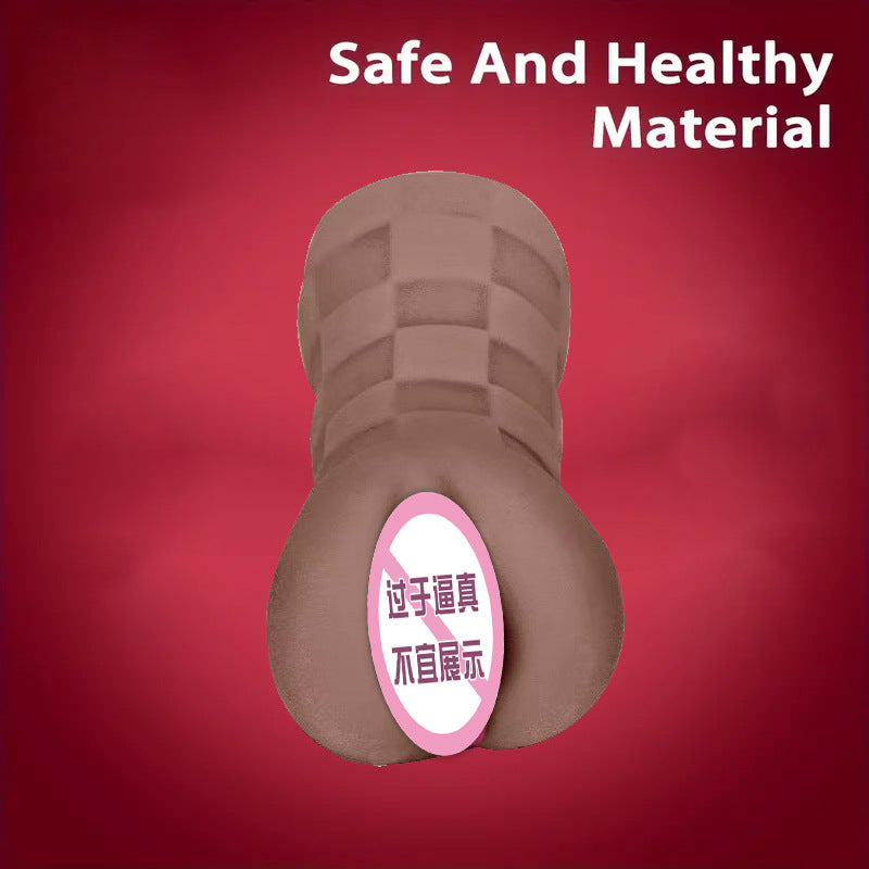 Male masturbator realistic pocket genital mold sex toy
