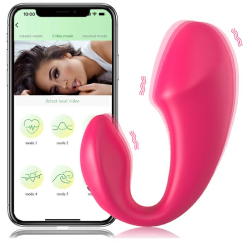 APP remote control dual shock vibrator female wireless panty vibrator G spot vibrator