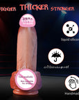 Big Devil Super Large Size Simulation Dildo Masturbator