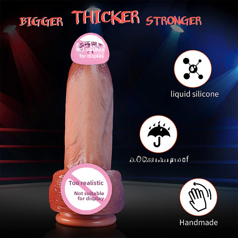 Big Devil Super Large Size Simulation Dildo Masturbator