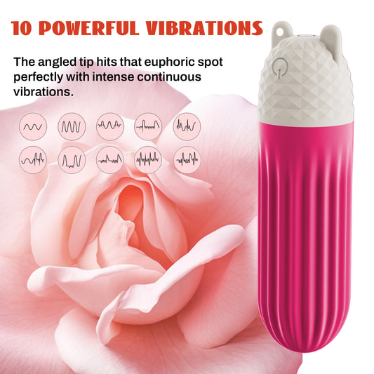 Full Silicone Rechargeable Multi-Frequency Vibration Love Egg Vibrator Female Sex Toy
