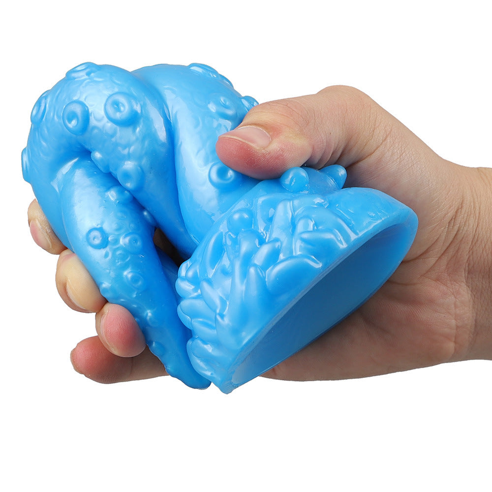 Creative Alien Octopus Dildo Female Manual Masturbator