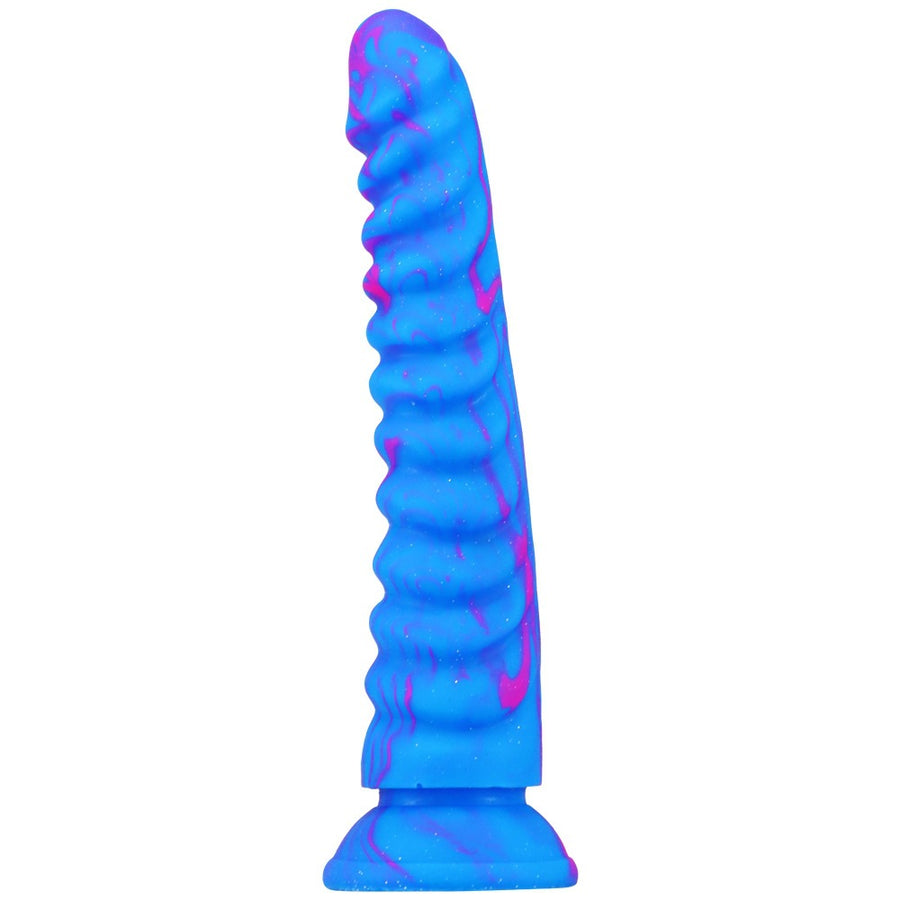 dragon scale melange silicone dildo lady with backyard anal plug dildo adult sex toys masturbator stick