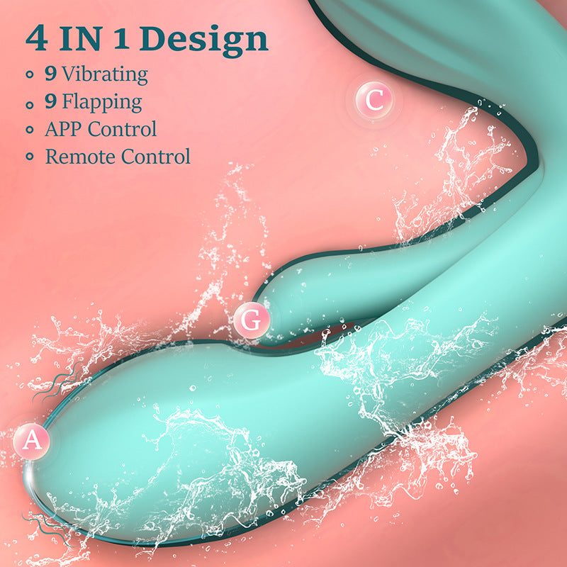 Female panty vibrator, APP-controlled fun massage stick, wearable vibrator sex toy