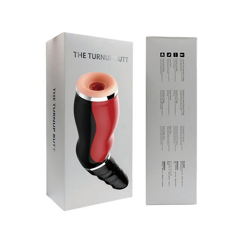 Rogge Clamp Suction & Vibration Oral Sex Cup Fully Automatic Male Masturbator with Interactive Moaning