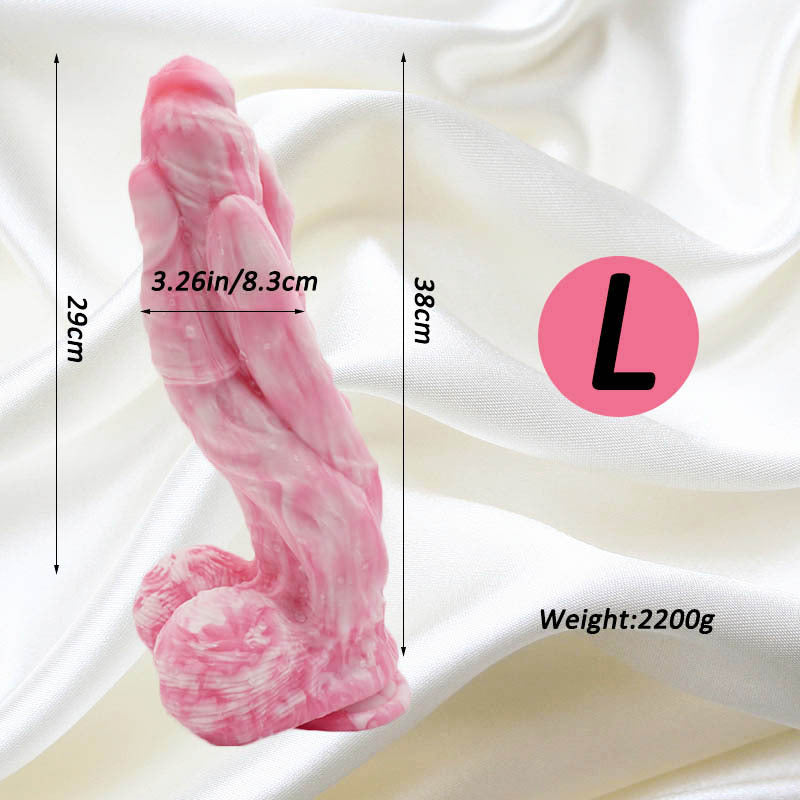 Super large silicone dildo female masturbator SM anal plug adult sex toys