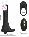 Olisi wireless remote control vibrator male condom flirting best couple sex toy