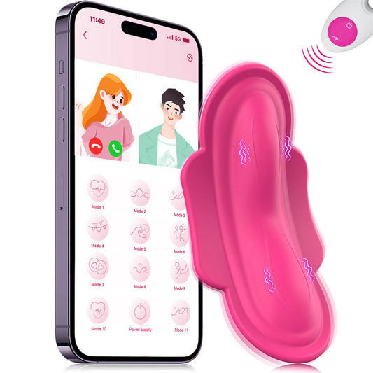 APP controlled sanitary napkin shape vibrator female vibrating panties female sex toys
