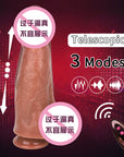 Bepa Yalu Simulation Silicone Retractable Electric Dildo Female Soft Meat Realistic Masturbator