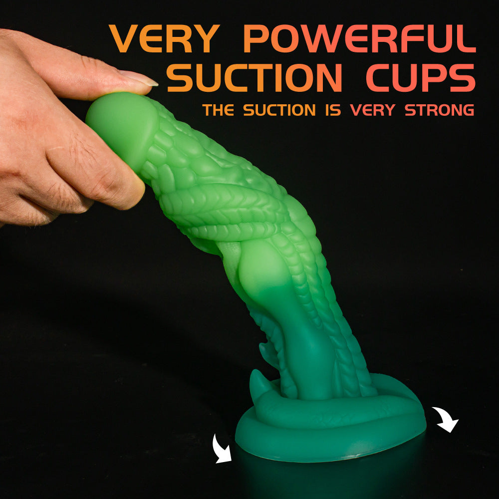 Green dragon claw beard liquid silicone special-shaped simulation dildo