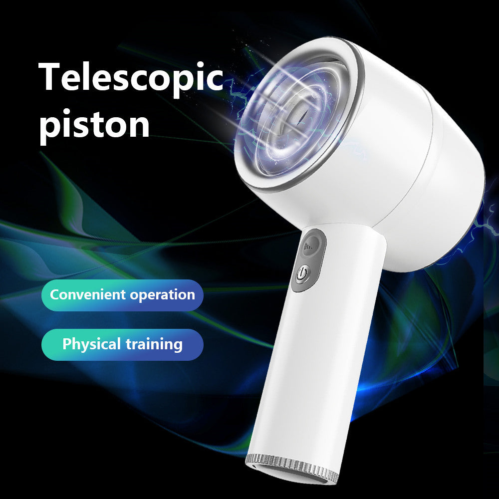 Handheld male automatic retractable juicer masturbator