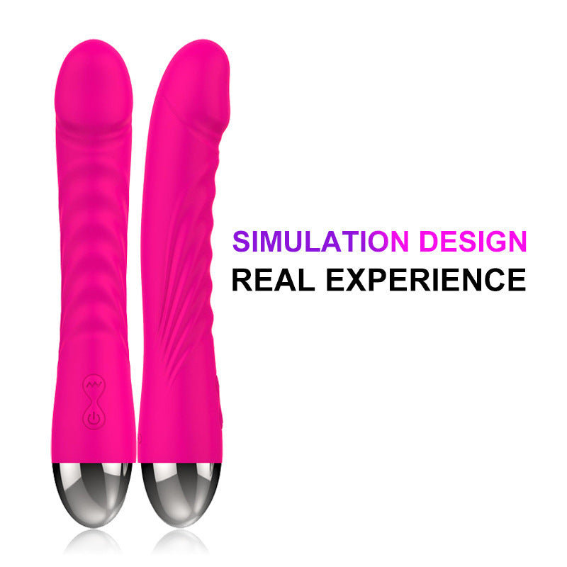 Female AV10 frequency vibrator simulation penis masturbation massage stick