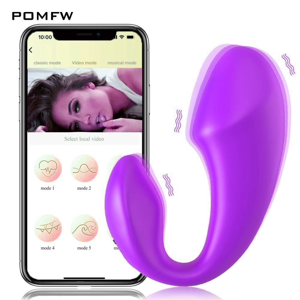APP remote control dual shock vibrator female wireless panty vibrator G spot vibrator
