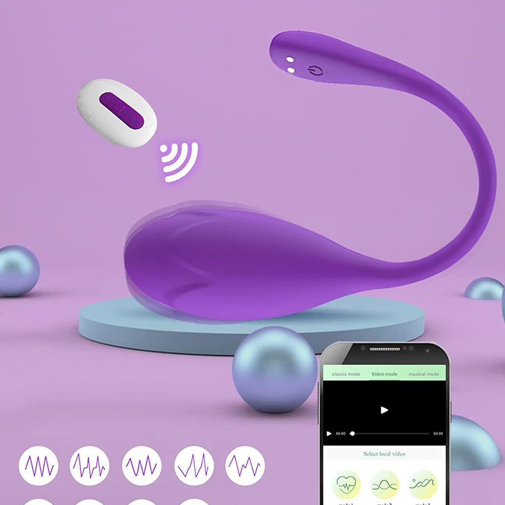 App remote control vibrator Kegel ball female pelvic floor muscle tightening exerciser