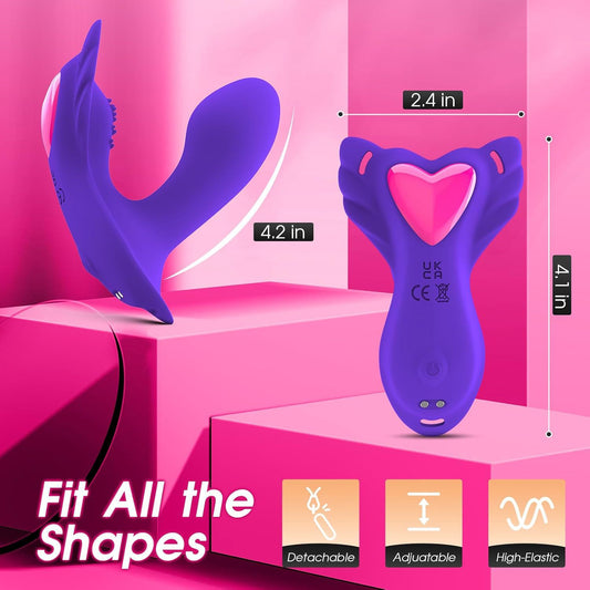 Women's Wearable APP Controlled Vibrating Panties Flirting Couple Sex Toy Vibrator