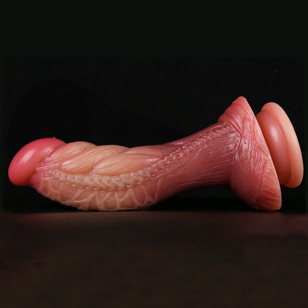 Flamingo new craft liquid silicone realistic alien dildo adult sex toy