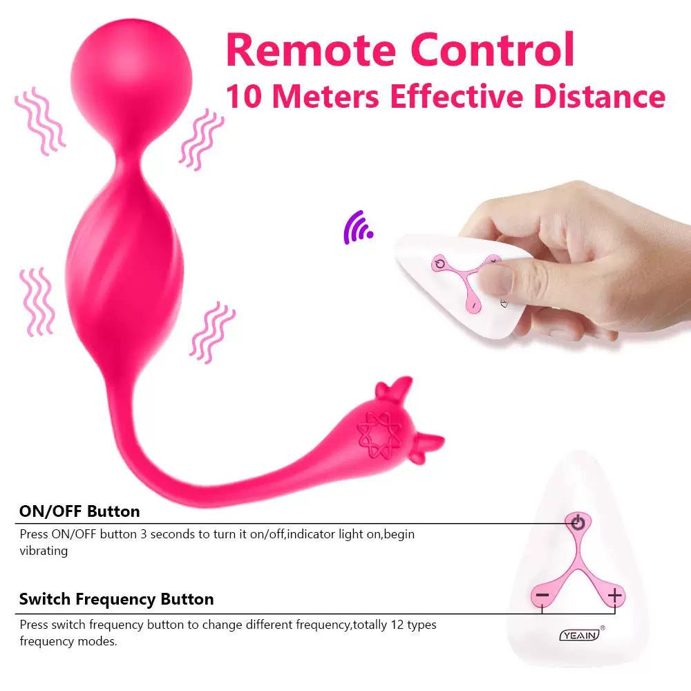 Night Sakura Electric Shock Vagina Dumbbell Yoga Tighten Pelvic Floor Muscle Trainer Female Kegel Ball Vibrator