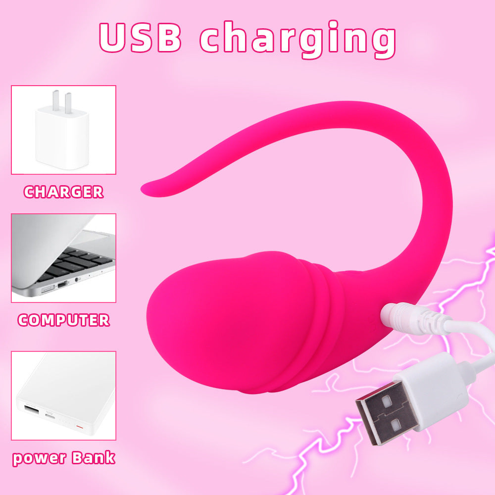 Rechargeable Silent Wireless Love Egg Masturbator App Remote Control Vibrator Sex Toy
