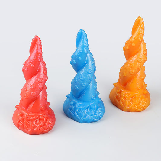 Creative Alien Octopus Dildo Female Manual Masturbator