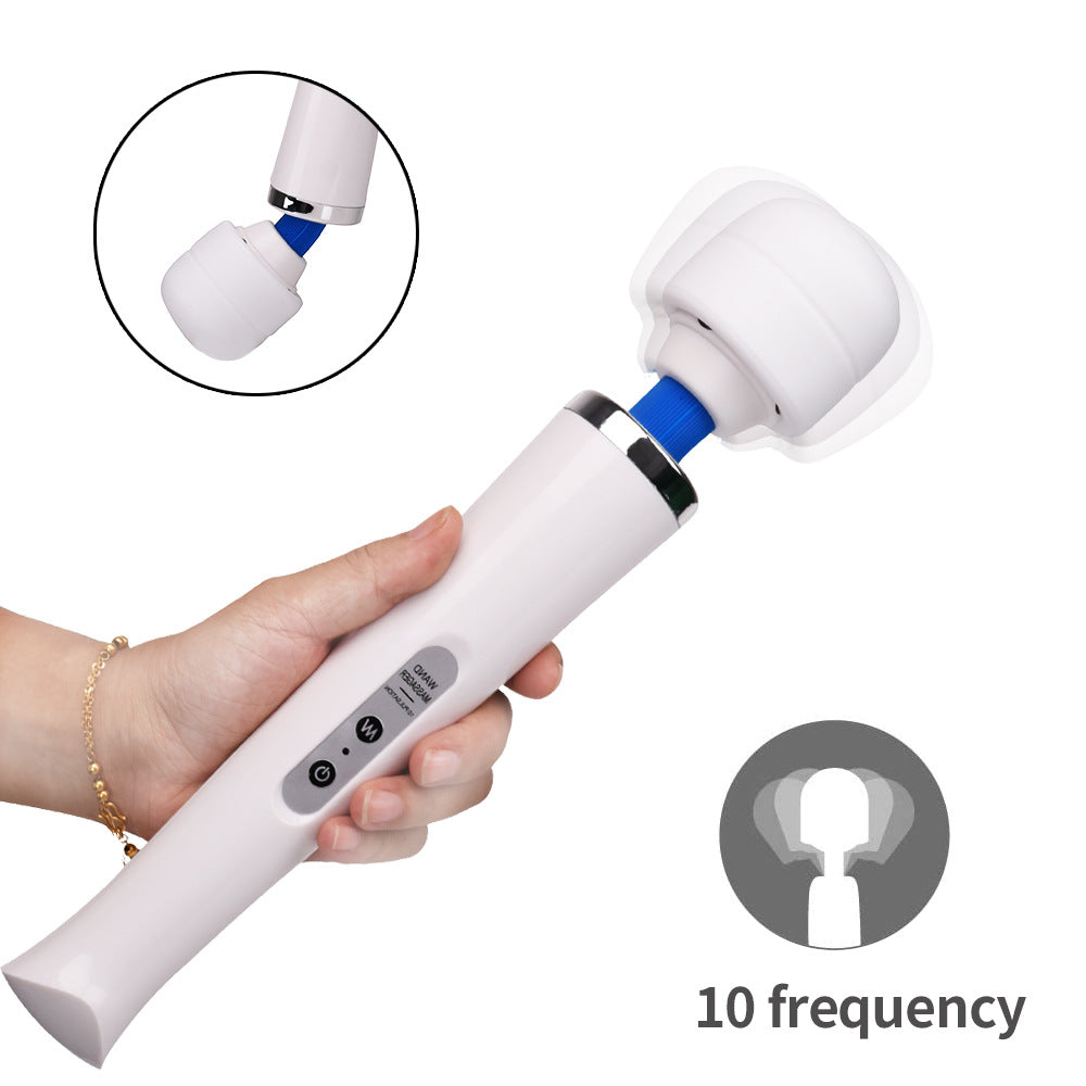 USB rechargeable powerful av vibrator orgasm g-spot massager