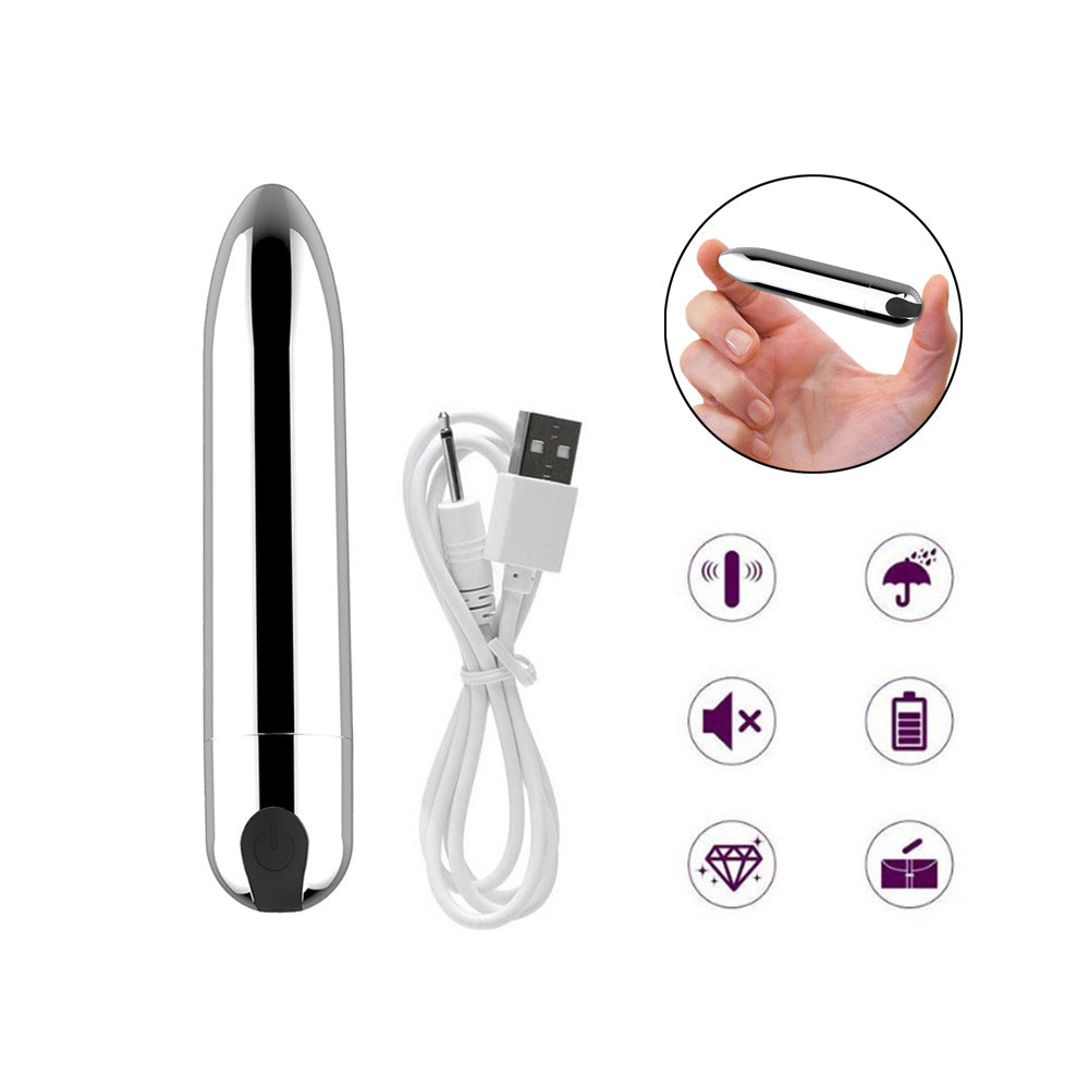 10 Frequency Mini USB Rechargeable Bullet Sex Female Vibrator Feminine Products Masturbation Massager Vibrator