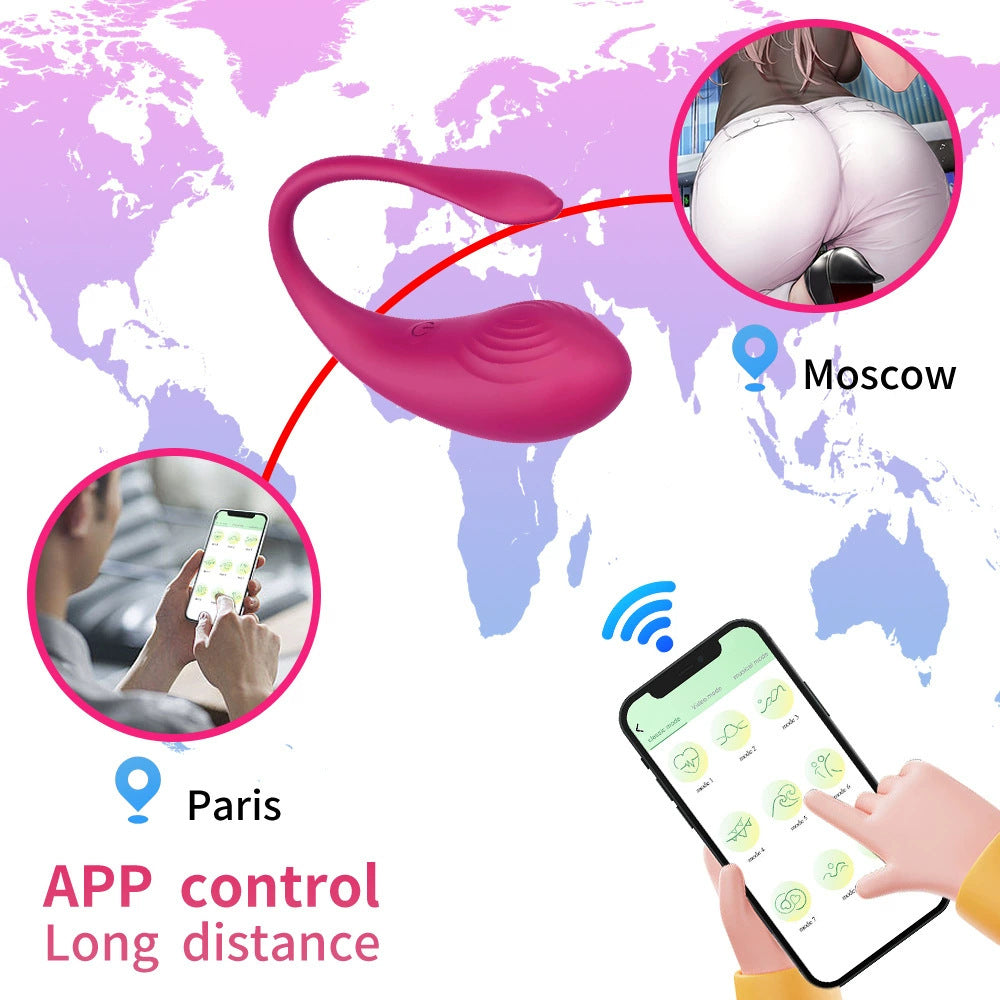 Tadpole APP wearable panty vibrator female vibrator couple sex toys
