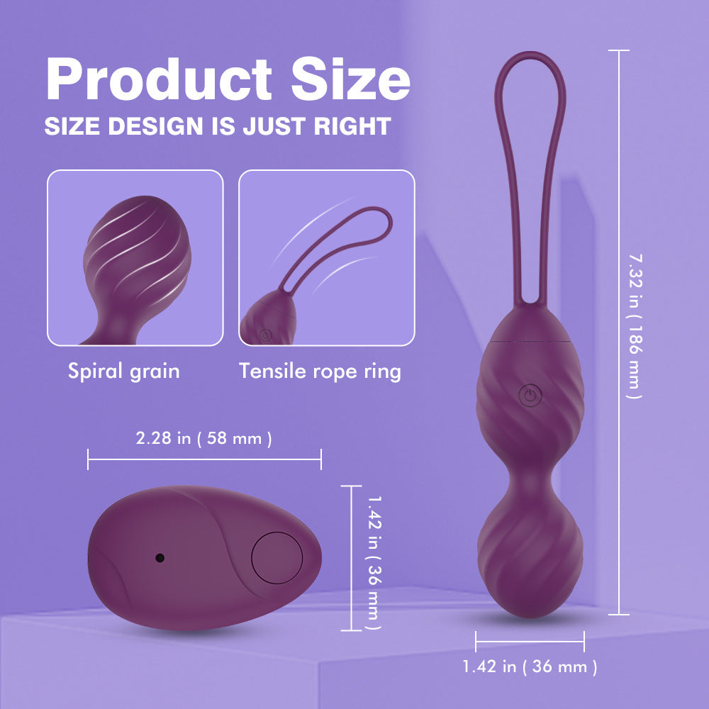 Female wireless remote control rechargeable powerful vibrator massage masturbator