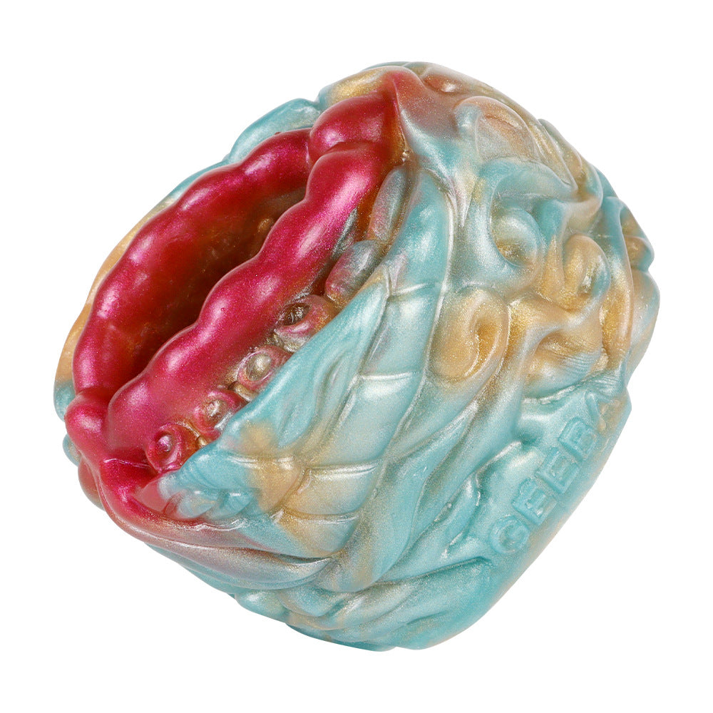 Colorful Shaped Portable Masturbator Cup Single Hole Oral Sex Cup Penis Exerciser