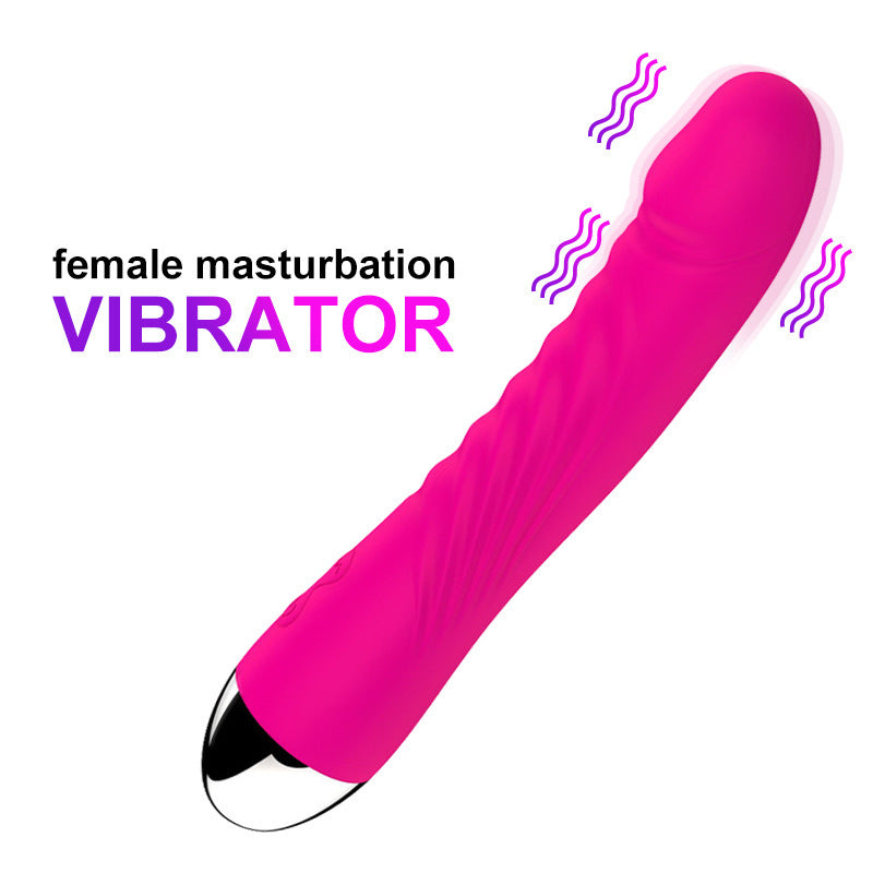 Female AV10 frequency vibrator simulation penis masturbation massage stick