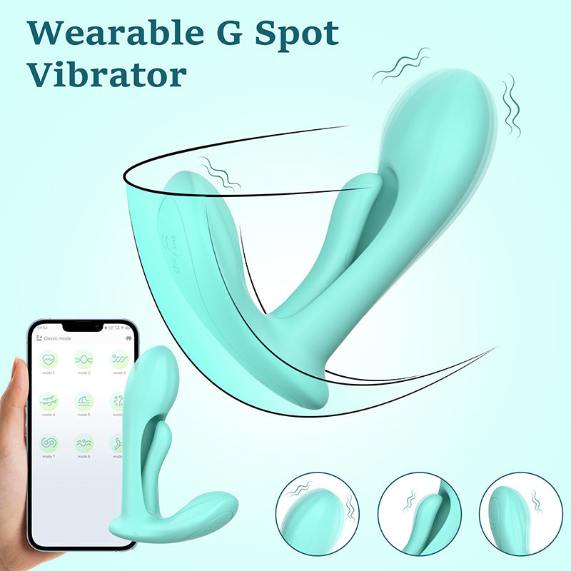 Female panty vibrator, APP-controlled fun massage stick, wearable vibrator sex toy