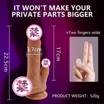 Jenda simulation electric vibrator retractable dildo female masturbator sex toy