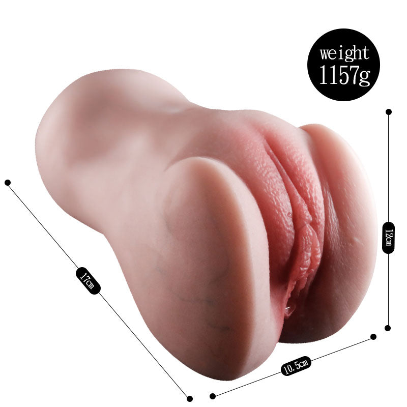 Silicone Pocket Cat Male Sex Toy Masturbator