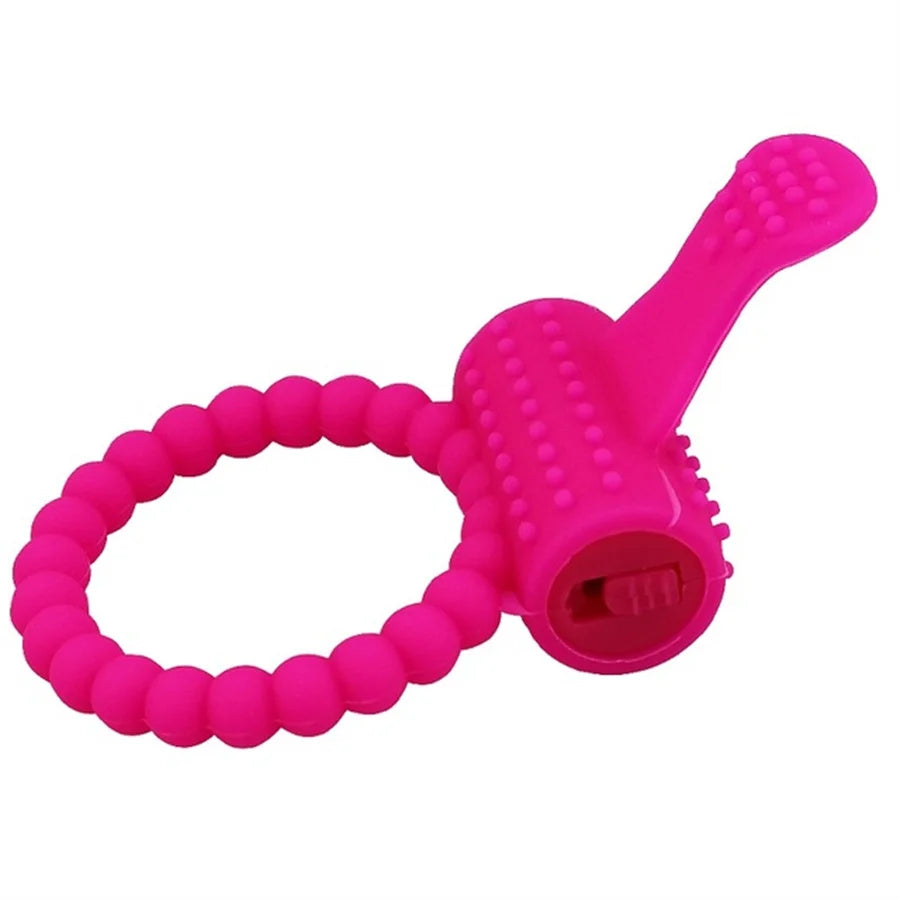 Tongue Penis Ring Vibrators Delay Ejaculation Cock Ring Intense Clit Stimulation Vibrators