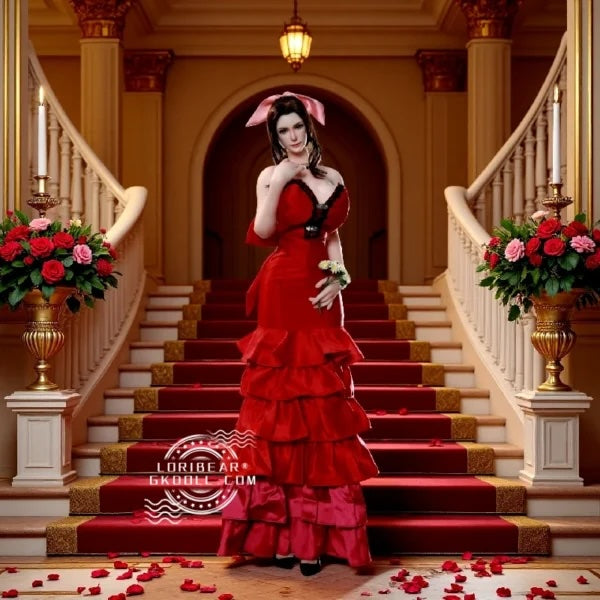 Aerith Sex Doll Mini | FF7 Aerith Hentai Figure | Aerith Figure for Pocket Pussy