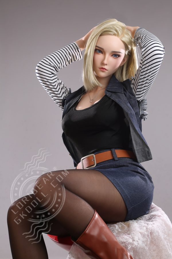 Life Size  Android 18 Silicone Sex Doll