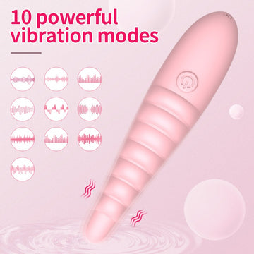 Liquid silicone vibrator for women's massage