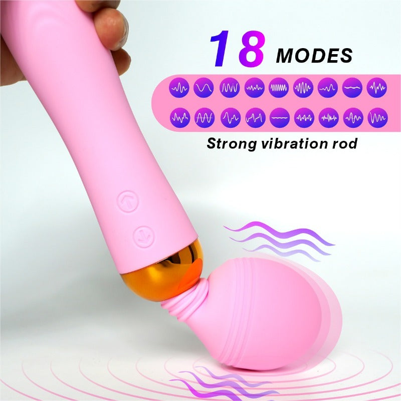 Magnetic suction dual motor strong motion electric AV stick