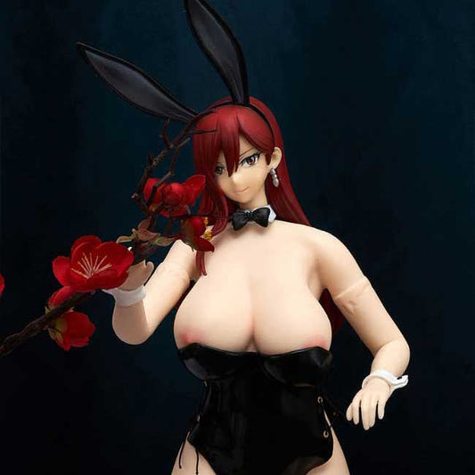 Bunny Girl Erza scarlet 45cm TPE mini sex doll
