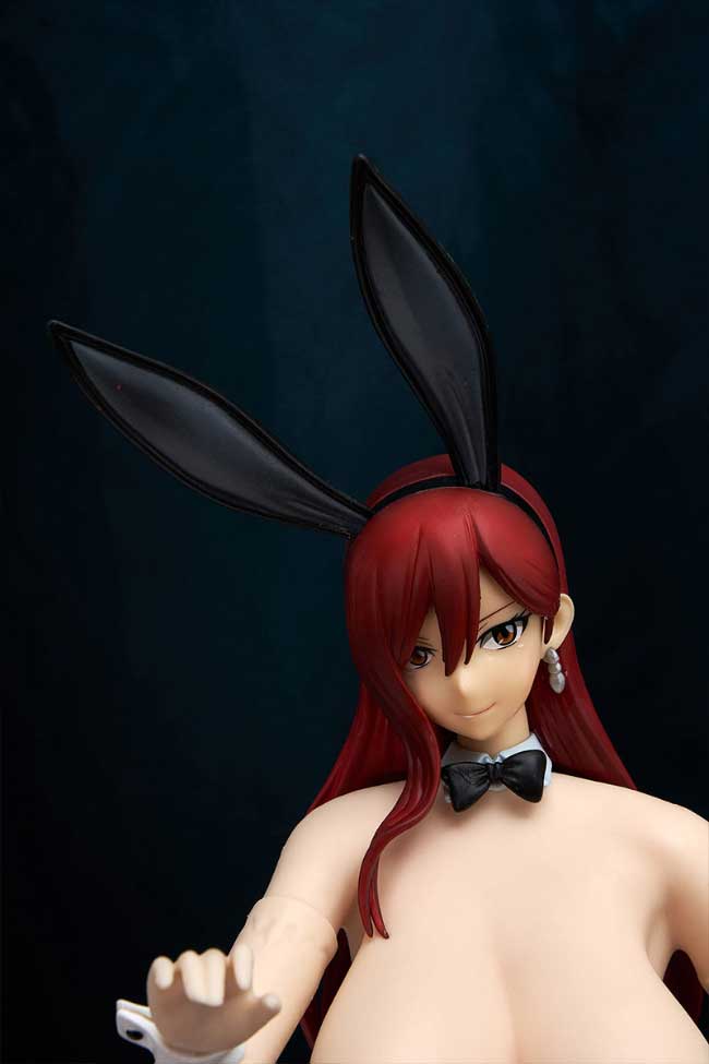 Bunny Girl Erza scarlet 45cm TPE mini sex doll